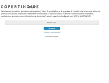 Tablet Screenshot of copertinonline.blogspot.com