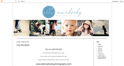 Desktop Screenshot of ellemarkoskyphotography.blogspot.com