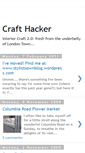 Mobile Screenshot of crafthacker.blogspot.com
