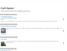 Tablet Screenshot of crafthacker.blogspot.com