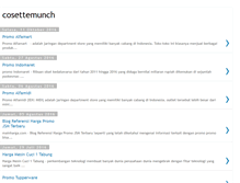 Tablet Screenshot of cosettemunch.blogspot.com