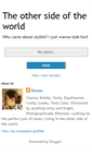Mobile Screenshot of myothersideoftheworld.blogspot.com
