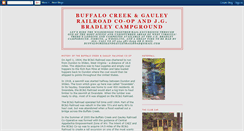 Desktop Screenshot of buffalocreekandgauleyrailroad.blogspot.com