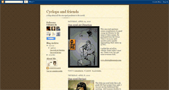 Desktop Screenshot of cyclopsandfriends.blogspot.com