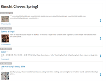 Tablet Screenshot of kimcheeze.blogspot.com