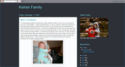 Desktop Screenshot of kelnerfamily.blogspot.com