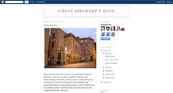Desktop Screenshot of chloesibsblog.blogspot.com