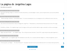 Tablet Screenshot of jorgelinalagos.blogspot.com