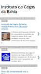 Mobile Screenshot of institutodecegosdabahia.blogspot.com