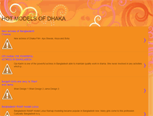 Tablet Screenshot of modeldhaka.blogspot.com
