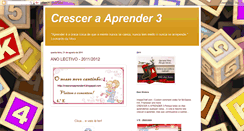 Desktop Screenshot of cresceraaprender3.blogspot.com