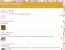Tablet Screenshot of cresceraaprender3.blogspot.com