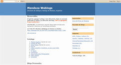 Desktop Screenshot of mendozaweblogs.blogspot.com