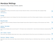 Tablet Screenshot of mendozaweblogs.blogspot.com