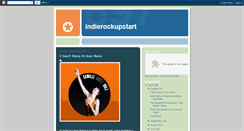 Desktop Screenshot of indierockupstart.blogspot.com