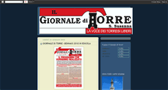 Desktop Screenshot of ilgiornaleditorre.blogspot.com