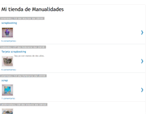 Tablet Screenshot of meugenia-mitiendademamualidades.blogspot.com