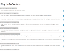 Tablet Screenshot of blogdoeusozinho.blogspot.com