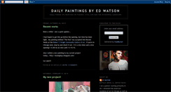 Desktop Screenshot of edpaintings.blogspot.com