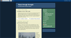 Desktop Screenshot of peacethoughstrength.blogspot.com