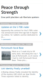 Mobile Screenshot of peacethoughstrength.blogspot.com