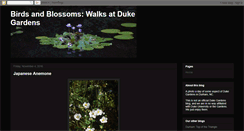Desktop Screenshot of birdsblossoms.blogspot.com