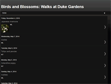 Tablet Screenshot of birdsblossoms.blogspot.com