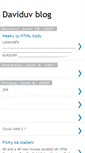 Mobile Screenshot of davcuvblog.blogspot.com