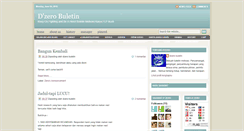 Desktop Screenshot of dzerobuletin.blogspot.com