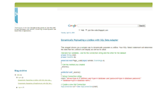 Desktop Screenshot of just-the-code.blogspot.com