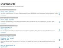 Tablet Screenshot of empressbalita.blogspot.com