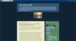 Desktop Screenshot of livelifelovesup.blogspot.com