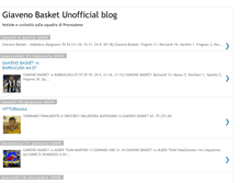Tablet Screenshot of giavenobasket.blogspot.com