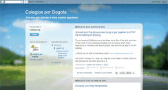 Desktop Screenshot of colegiosporbogota.blogspot.com