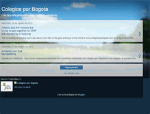 Tablet Screenshot of colegiosporbogota.blogspot.com