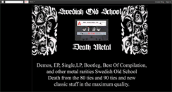 Desktop Screenshot of oldswedishdeath.blogspot.com