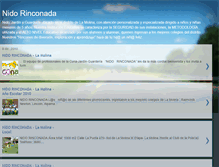 Tablet Screenshot of nidorinconada.blogspot.com