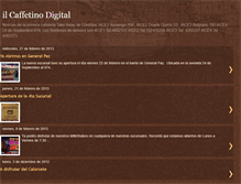 Tablet Screenshot of ilcaffetinoespresso.blogspot.com