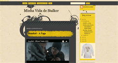 Desktop Screenshot of minhavidadestalker.blogspot.com