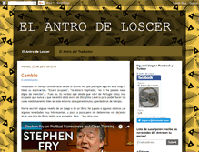 Tablet Screenshot of antrodeloscer.blogspot.com