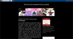 Desktop Screenshot of patologicamentefalandobythiagorcampos.blogspot.com