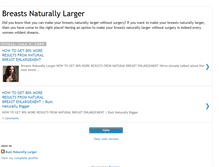 Tablet Screenshot of breasts-naturallylarger.blogspot.com