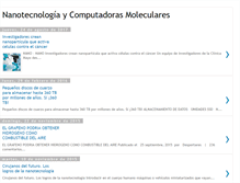 Tablet Screenshot of nanotecnologiaycomputadoras.blogspot.com