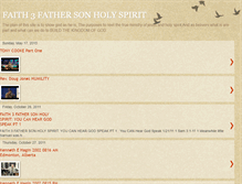 Tablet Screenshot of faith3fathersonholyspirit.blogspot.com