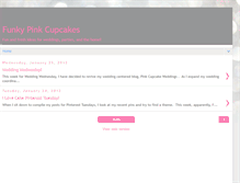 Tablet Screenshot of funkypinkcupcakes.blogspot.com