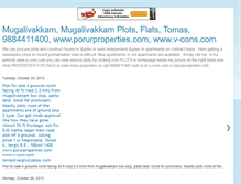 Tablet Screenshot of mugalivakkam.blogspot.com
