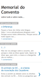 Mobile Screenshot of memorialdoconvento.blogspot.com