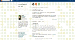 Desktop Screenshot of anne-begg.blogspot.com