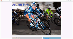 Desktop Screenshot of joyonbike.blogspot.com