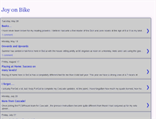 Tablet Screenshot of joyonbike.blogspot.com